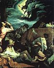 Jacopo Bassano The Annunciation to the Shepherds painting